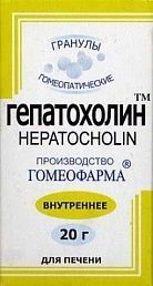 Гепатохолин гран. 20г